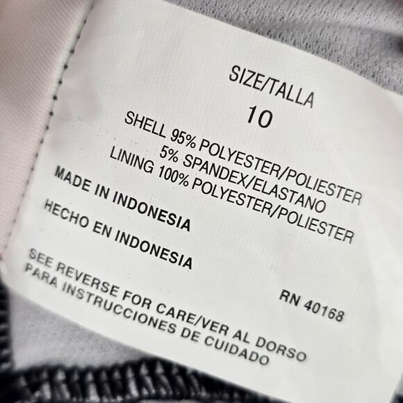 Jamaica Bay Black Ruffle Floral Padded Swimwear Tankini Tank Top Medium M 10 - Picture 6 of 6